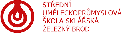 logo Střední uměleckoprůmyslová škola sklářská, Železný Brod, Smetanovo zátiší 470, příspěvková organizace